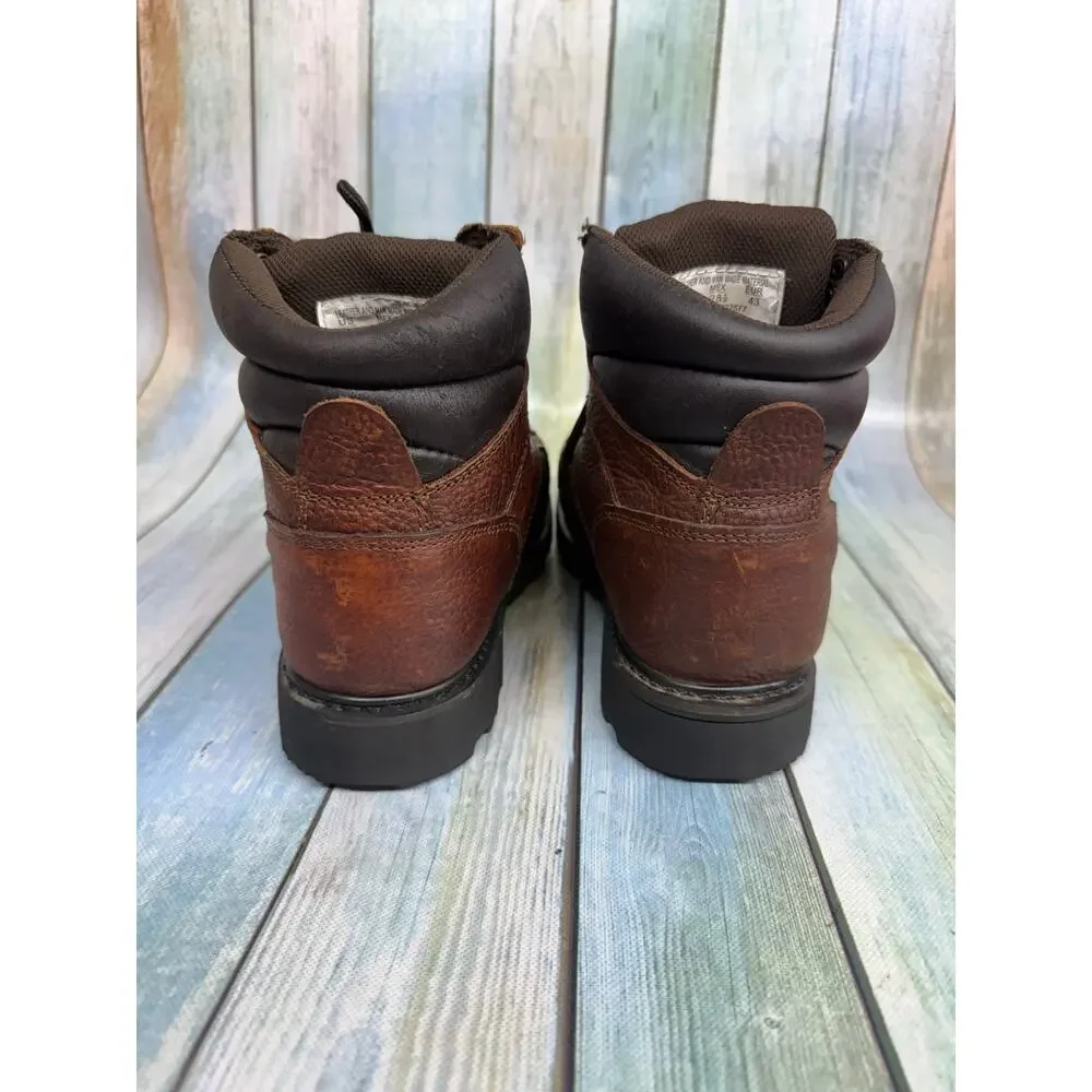 Texas Steer Work Boots Size 9.5W 6